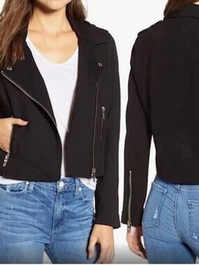 BlankNYC Knit Moto Jacket